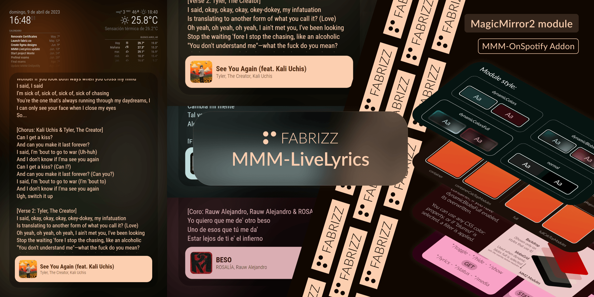 MMM-LiveLyrics