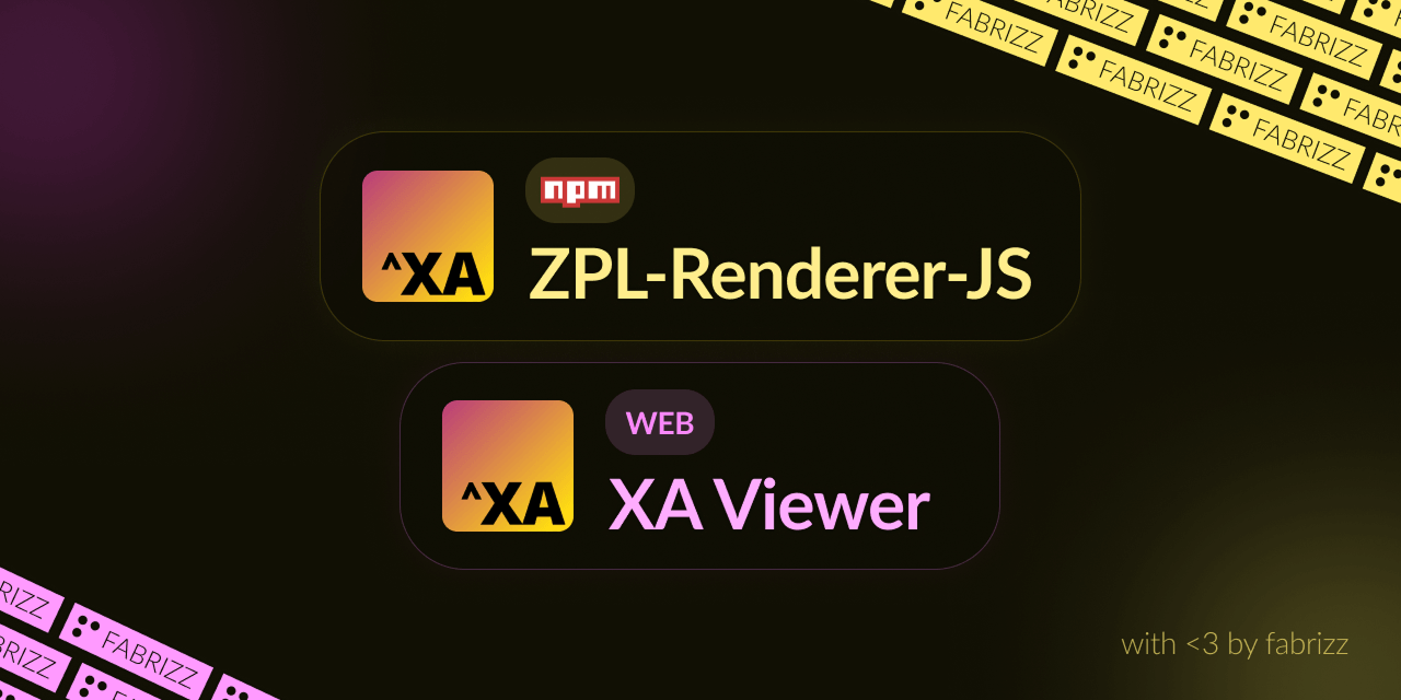 ZPL-Renderer-JS + Xa Viewer